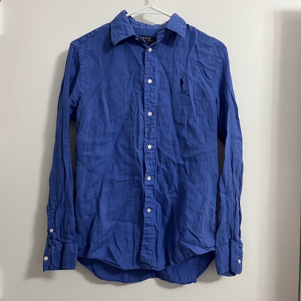 Women’s Long sleeve Ralph Lauren Polo Button Down